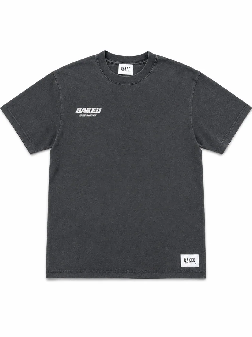 BLESSIN BLUNTS TEE BLACK front