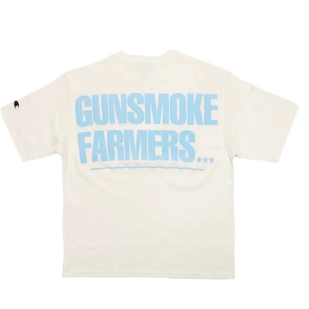 GunSmokeFarmers Tee White